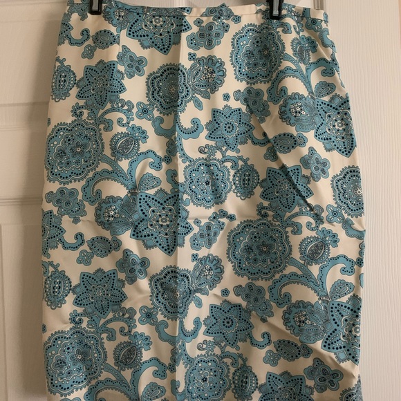 EUC Silk Size 10 Ann Taylor Skirt - Picture 1 of 5